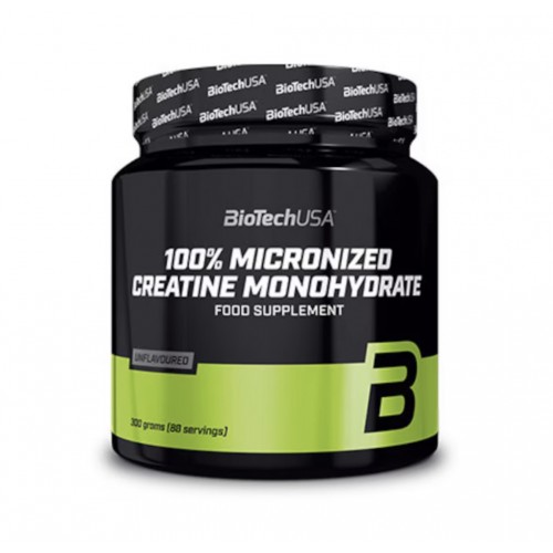 BIOTECH USA - 100% CREATINE MONOHYDRATE – 300 g